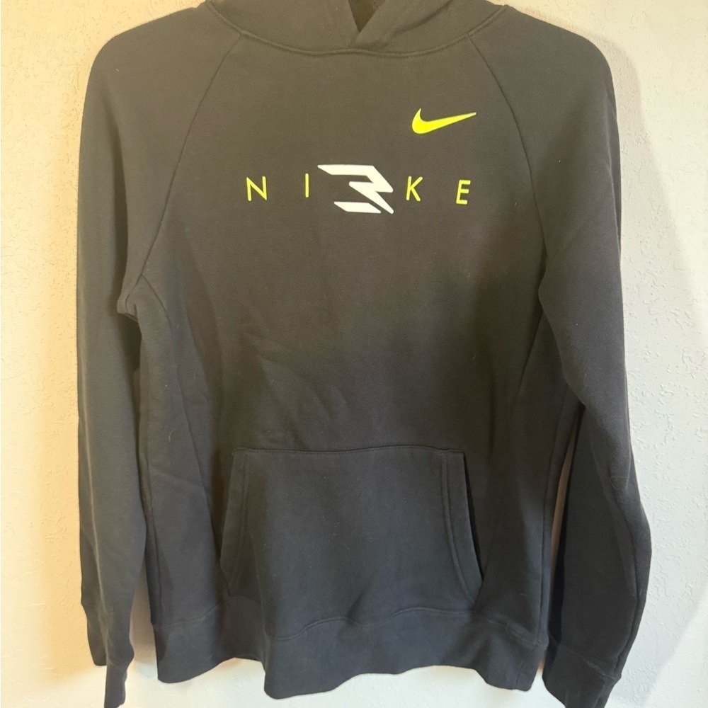 Kids XL Black Nike Russel Wilson 3 Brand Long Sleeve Athletic Hoodie
